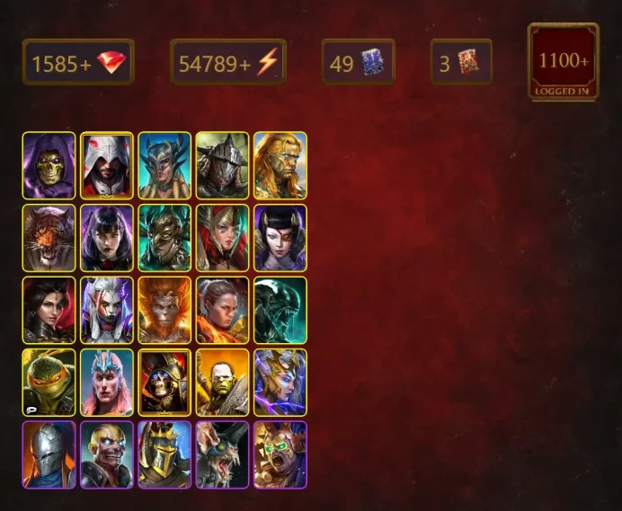 [STARTER]Arbiter+Cardiel+Rotos+Skeletor+Ezio Auditore+Scyl+Rathalos+Ragash+Alice+Leminisi the Gold-Wing+Lady Kimi+Adelyn+52Epics
