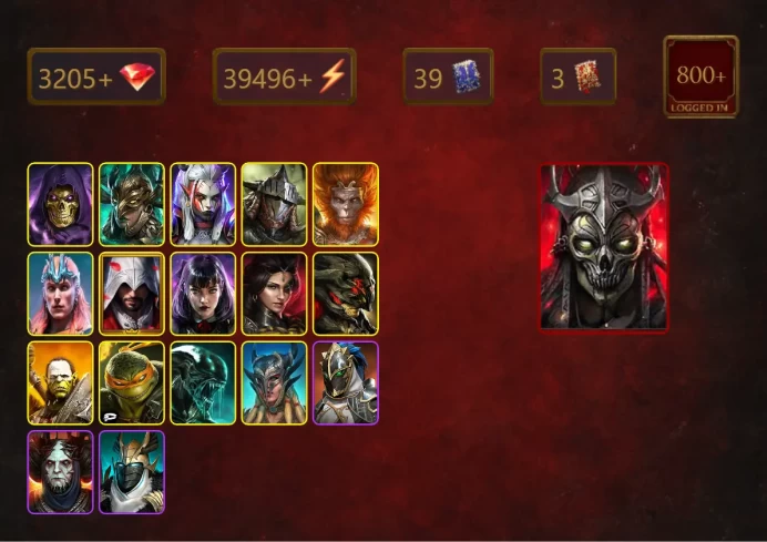 [STARTER]The Calamitus+Elva Autumnborn+Skeletor+Leminisi the Gold-Wing+Visix+Rathalos+Wukong+Loki+Ezio Auditore+Alice+41Epics