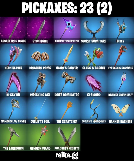 19 skins | Peter Griffin | Subzero Cryptic | Valeria | Solid Snake | T-60 Power Armor | Nitro Fusion Megalo Don | A3636