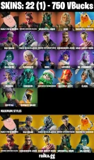 22 skins | Fancy Peter Griffin | Burning Ambition Valeria | Immortal Form | Zeus | Magmatic Poseidon | Old Snake | A3652