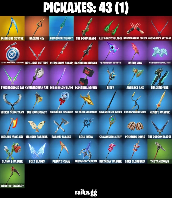 24 skins | Immortal Form | Immortal Zeus | Magmatic Poseidon | Clone Trooper | Black Panther (Shuri) | Dark Gwenpool | A3850
