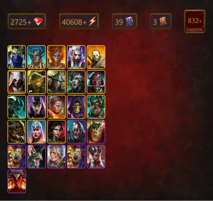 [STARTER]Onryo Ieyasu+Elva Autumnborn+Belz the Reckoner+High Keeper Prysma+Scyl+Wukong+Visix+Artak+Ezio Auditore+44Epics