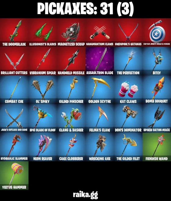 23 skins | Black Panther (Shuri) | Dark Gwenpool | Camo War Machine | Black Queen | Illusory Mysterio | A3925