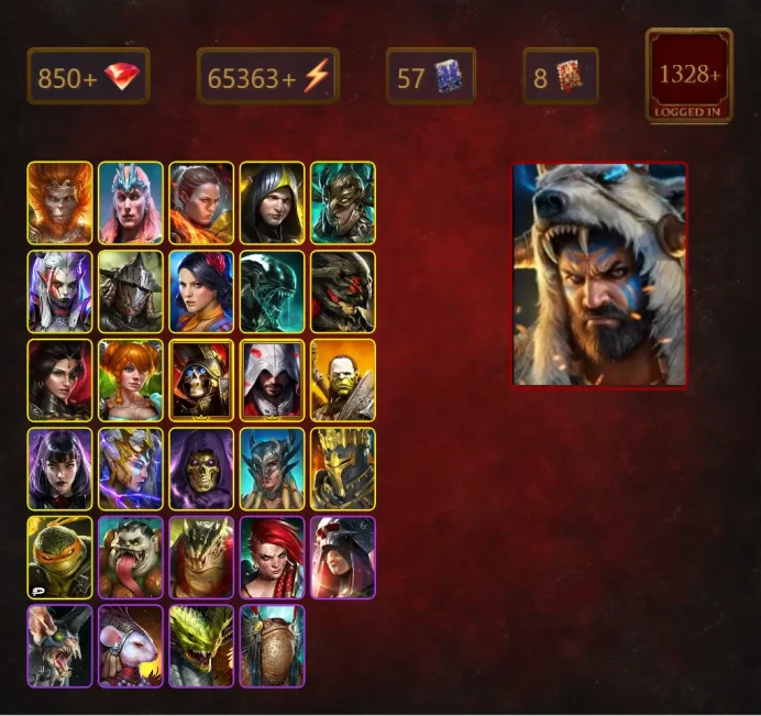 [STARTER]Roshcard+Elva Autumnborn+Arne the White+Wukong+Loki+Ronda+Aleksandr+Leminisi the Gold-Wing+Visix+Rathalos+63Epics