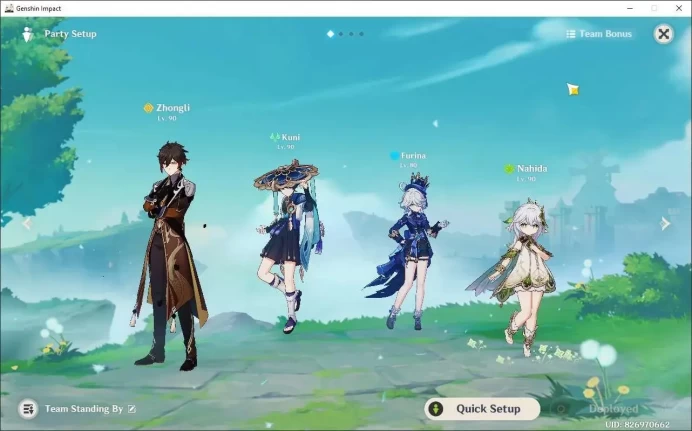 ASIA|AR 60|16 limit+7Sign(11*5Wpn)|PremTeam (WandererC4)+5Archon(Venti,Zongli,Raiden,Nahida,Furina)|MC Male|Check SS|GI176B