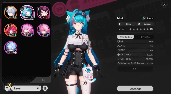 SEA HL 3 | Fresh Starter 1 SSR (Nanally) + 5 SR(Mint, Adler, Haniel, Edgar, Aurelia) | Log Email | Check SS (NTE731)