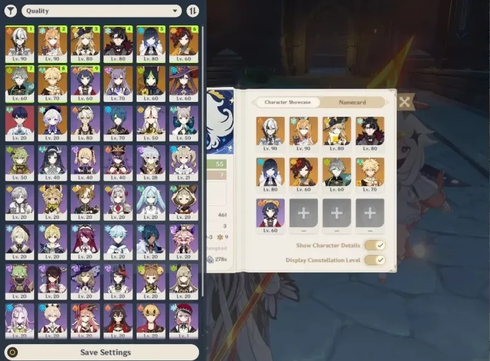 ASIA|AR55|7Limited+2(*5WEP)|Arlecchino+sign,Writothesley,Navia,Escoffier,Yelan|1Skin|Reoni On|McMale|TakeMail|Check(GI6340)