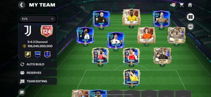 124 OVR | 3.7B coin & 10k rank up | 191xp & 50 star badge | ios & android