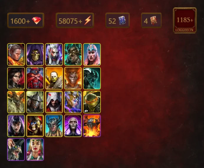 [STARTER]Brogni+Granyt Doorkeep+Ronda+Skeletor+Visix+Leminisi the Gold-Wing+Loki+Adelyn+Tholin Foulbeard+Artak+Wukong+58Epics