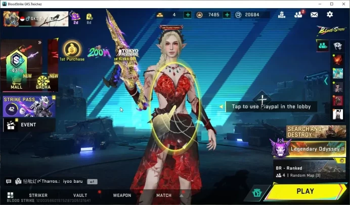 ASIA|ETERNAL Lv3 Vector-ShadDrake+10 ULTRA[Emma,Origin12,Etc]|Collab BLEACH Byakuya,AOT-KAG6|Limited RPK|NetEase|CheckSS|BLS4353