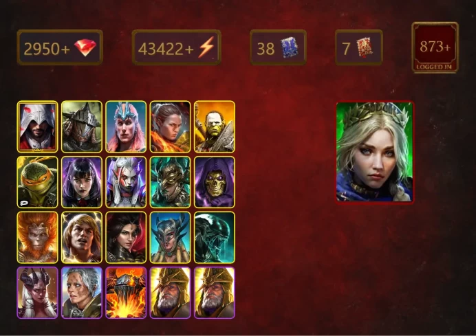 [STARTER]He-Man+Joan the Luminant+Ezio Auditore+Rathalos+Loki+Ronda+Artak+Michelangelo+Alice+Visix+44Epics