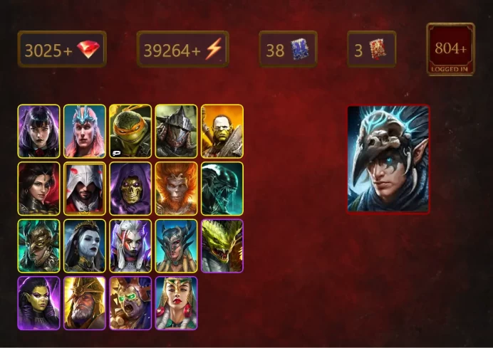 [STARTER]Nais the Shadowthief+Sanguine Maria+Alice+Loki+Michelangelo+Rathalos+Artak+Adelyn+Ezio Auditore+Skeletor+Wukong+37Epics