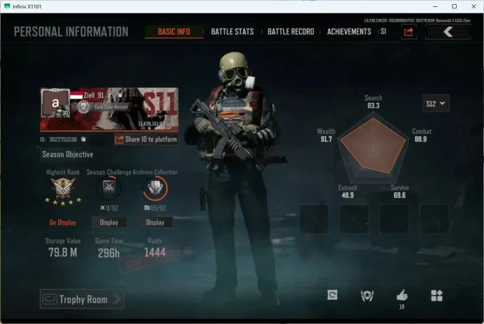 MOBILE Lvl30|SV 79,8M|CV 12,3M|MORE SKIN,X-RAY H416,SYMPHONY AR57,KOI LR-AR2,DECREE VSS,SS AX50,B MACHETE|MORE DETAIL CEK AB364B