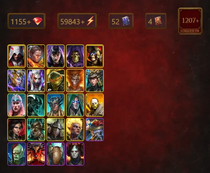 [STARTER]Harima+Solanar the Gleaming+Ezio Auditore+Ronda+Alice+Skeletor+Deathknight+Deliana+Visix+Michelangelo+Wukong+48Epics