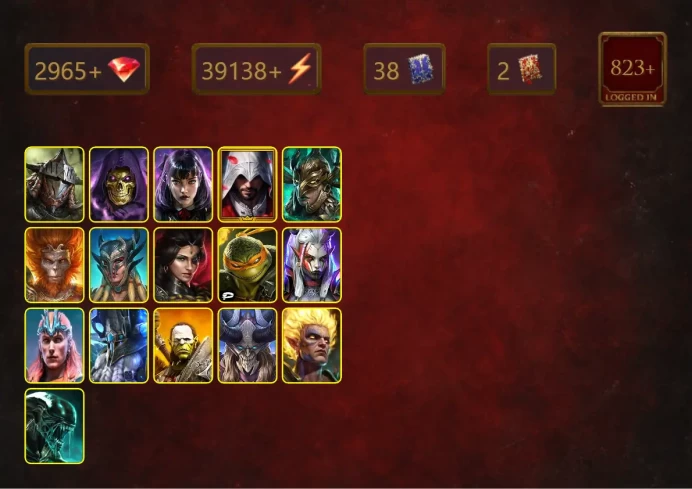 [STARTER]Prince Kymar+Solanar the Gleaming+Rathalos+Skeletor+Alice+Ezio Auditore+Leminisi the Gold-Wing+Wukong+Scyl+43Epics