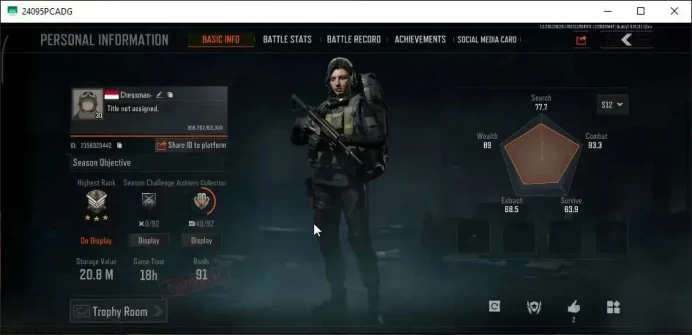 MOBILE Lv30|SV 20M|CV 14M| Peace + Wire Set | AKS 74U QS, AK12 GM, MP5 Forest |CN ON|Infinite|(AB3135)