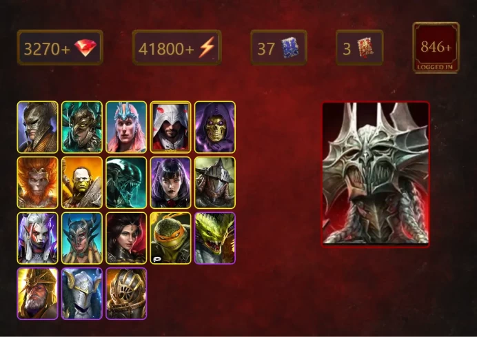 [STARTER]Wallmaster Othorion+Blood Marchioness Mina+Leminisi the Gold-Wing+Loki+Ezio Auditore+Skeletor+Wukong+Artak+47Epics