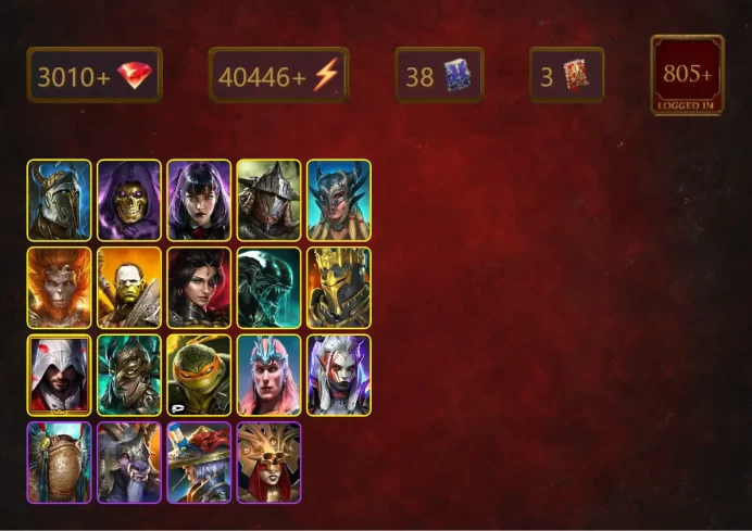 [STARTER]Roshcard+Storm Herald Hekaton+Skeletor+Alice+Rathalos+Scyl+Wukong+Artak+Adelyn+Xenomorph+Ezio Auditore+37Epics