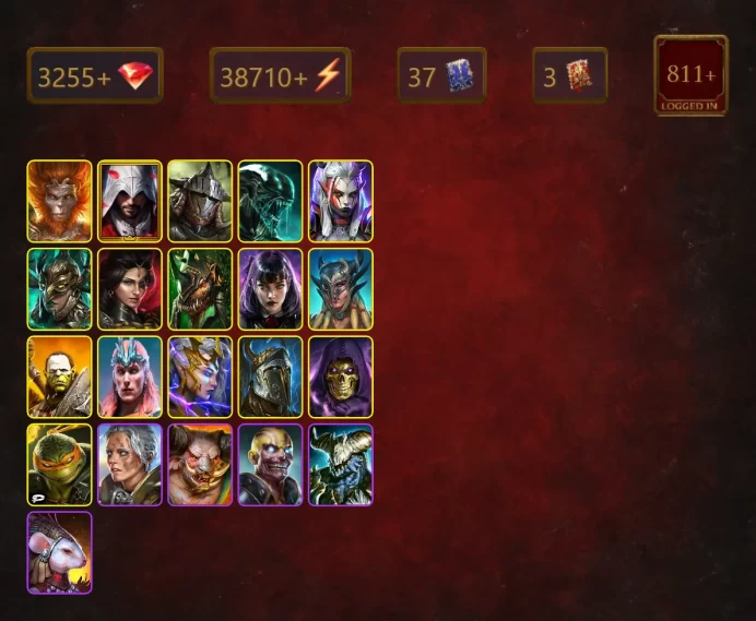 [STARTER]Kro'khad the Throatripper+Storm Herald Hekaton+Wukong+Belz the Reckoner+Ezio Auditore+Rathalos+Xenomorph+Visix+45Epics