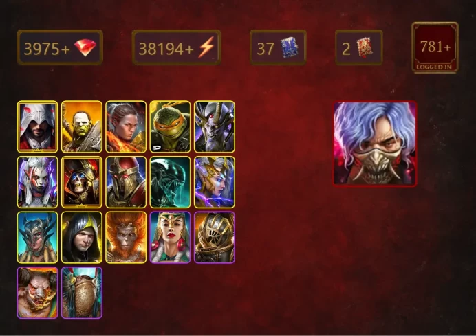 [STARTER]Toshiro+Keberon the Underflame+Ezio Auditore+Artak+Ronda+Michelangelo+Nobel+Visix+Deathknight+Xenomorph+Deliana+37Epics