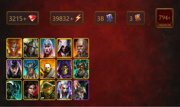 [STARTER]Taras+Bayek+Wukong+Rathalos+Loki+Ezio Auditore+Alice+Scyl+Artak+Skeletor+Leminisi the Gold-Wing+Xenomorph+41Epics