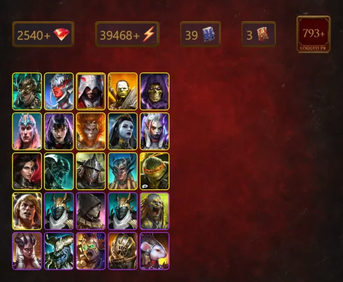 [STARTER]He-Man+Sanguine Maria+Leminisi the Gold-Wing+Cruetraxa+Ezio Auditore+Artak+Skeletor+Loki+Alice+Wukong+Visix+47Epics