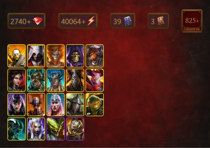 [STARTER]Mortu-Macaab+Bayek+Vizier Ovelis+Artak+Ezio Auditore+Wukong+Skeletor+Ragash+Adelyn+Leminisi the Gold-Wing+Scyl+37Epics