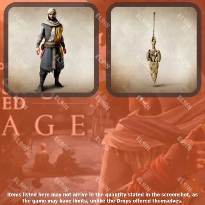 • Assassin's Creed Mirage • Twitch Drops • AC Mirage DLC release [Total 2 Items]