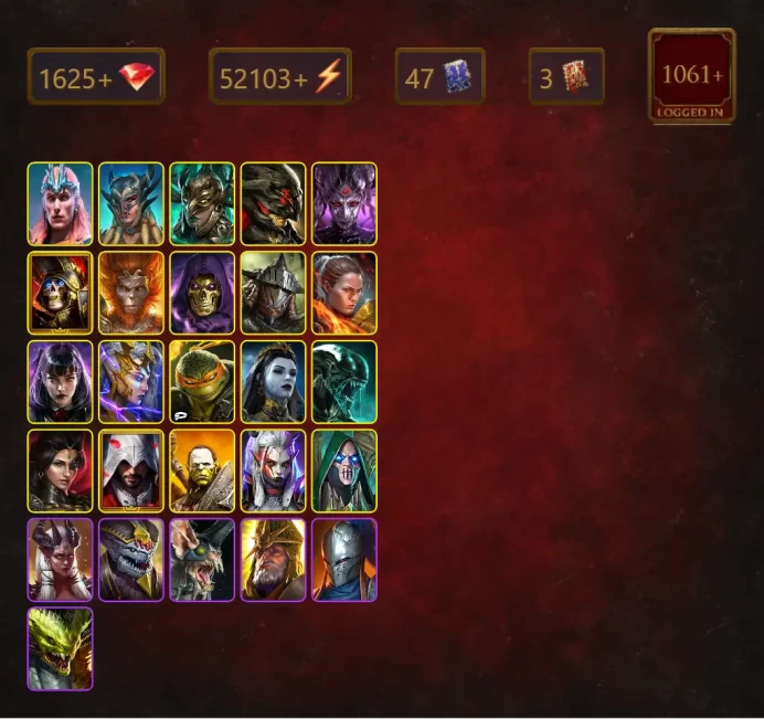 [STARTER]Bad-el-Kazar+Sanguine Maria+Loki+Scyl+Leminisi the Gold-Wing+Elva Autumnborn+Tramaria+Deathknight+Wukong+56Epics