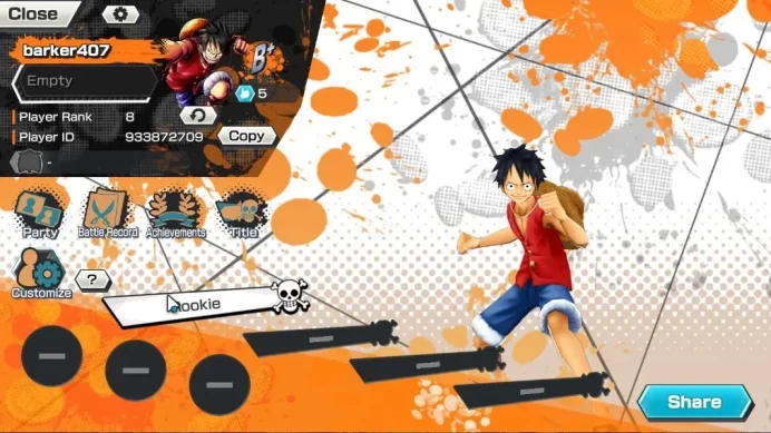 Global|4EX 1MAX|T5E V.Nusjuro,TFE lUFFY,BMO Kaido,Flame Emperor Sabo|Rank 8|Bandai|Check(OPBR2362)