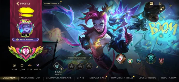 [405][Android&İos][EU]Emerald+212Skin+Supervillain Jinx Doombringer , Spirit Blossom Lee Sin Exquisite Edition , Star Guardian Kai'Sa Exquisite 