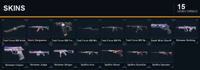 AP Gaia's Vengeance Vandal + Task Force 809 Knife [15 Skins] + Email + Full Access