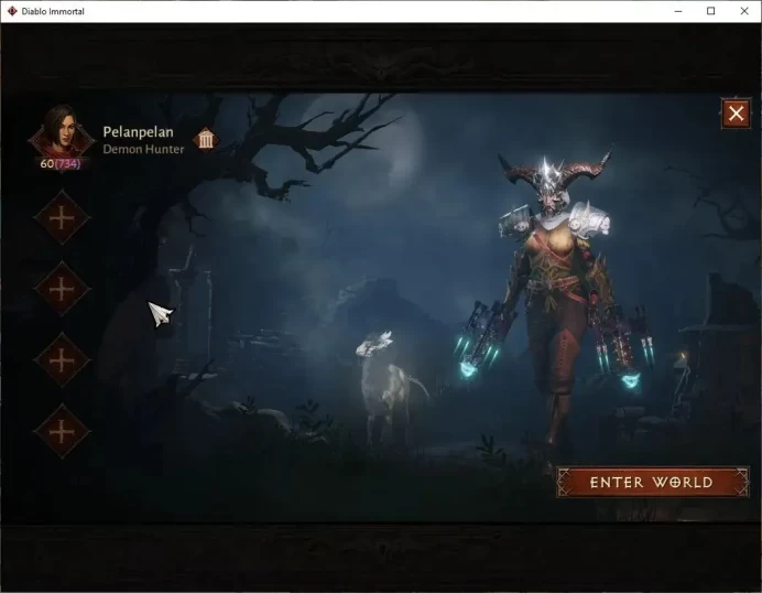NA-Chain Of Honor|CS ON|Lv60(734)|Demon Hunter|CR 42K|Reso 420|Paragon Maledictor|Inferno IV||Cosmetic 2|(DI1260)