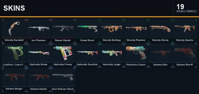 AP Velocity Karambit + Reaver Vandal + Ion Phantom + Platinum 1 [EP8ACT3] + Email + Full Access