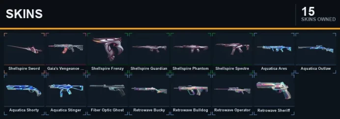 AP Gaia's Vengeance Vandal + Shellspire Sword Knife [15 Skins] + Email + Full Access