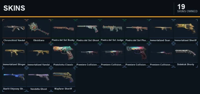 AP Obsidiana Knife + ChronoVoid Vandal [19 Skins] + Platinum 1 [EP7ACT1] + Email + Full Access