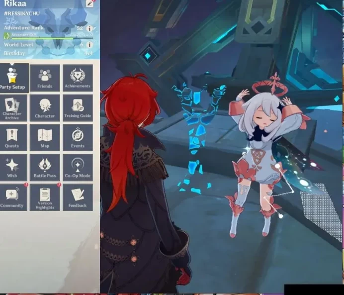Asia|AR 52|2 Limit +2(*5Wep)|Furina,Arataki Itto|MC Female|Low Explore Map|Reuni On|TakeMail|(GI6352)