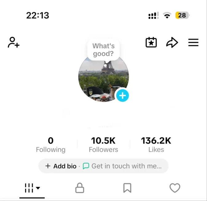 France Monetized Account Creator Rewards Program Active | 10.4k Real Followers & 136.2k Likes | Live Acess+ Full Access + Acc in Good Standing