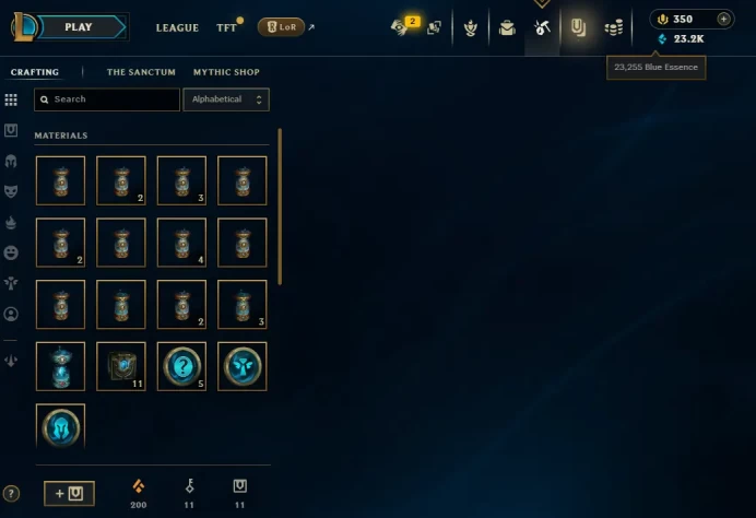  【 NA 】 ⸱ Iron IV 26.9% WR +50Games  | Hand - ( leveled + De-ranked  ) | Unverified  | 23255 BE  | 350 RP  | Untouched-Loot  | Check Description