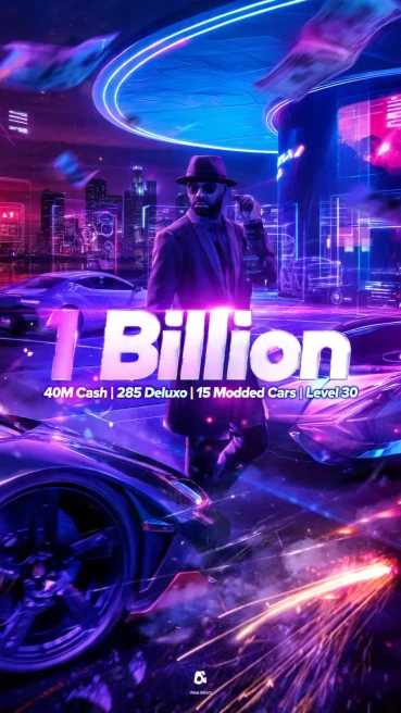  [XBOX] 1 Billion+ Assets  40M Cash | 288 Deluxo | 15 Modded Cars | Level 30