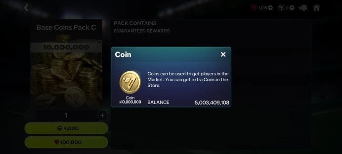 Beast 122 OVR account with 5 Billion Coin || Utoty Raphinha, Maldini || 30K shards and more
