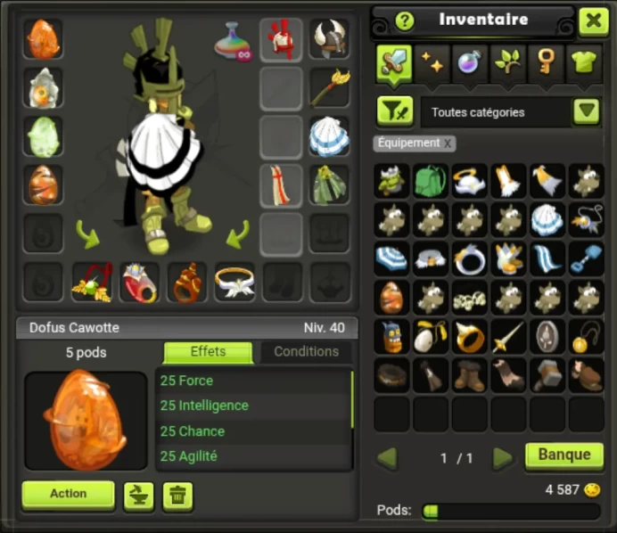 [Tiliwan] iop LVL 154 +2M Kamas - Non Certifié - Compte UP à la main - Instant Delivery !
