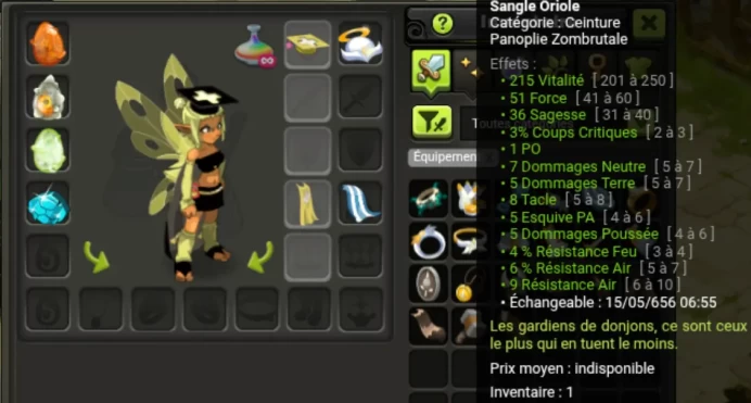 [Tiliwan] Eniripsa LVL 154 +2M Kamas - Non Certifié - Compte UP à la main - Instant Delivery !