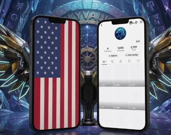 USA | 1.000+ Real Followers | 1,7k+ Real likes |20k+ Viral Views | Live Ready | Monetized Country | Beta| INSTANT DELIVERY