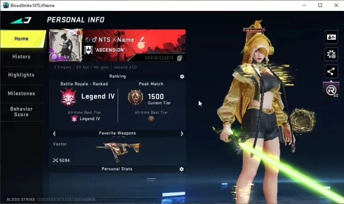 ASIA|2 ETERNAL[KATYA-Glint,DEagle-Scorpius]|2 ULTRA Melee[Lightblade,Dual Blades]|3 Collab 7DS|19 ULTRA|2 Limit|NetEase(BLS4363)