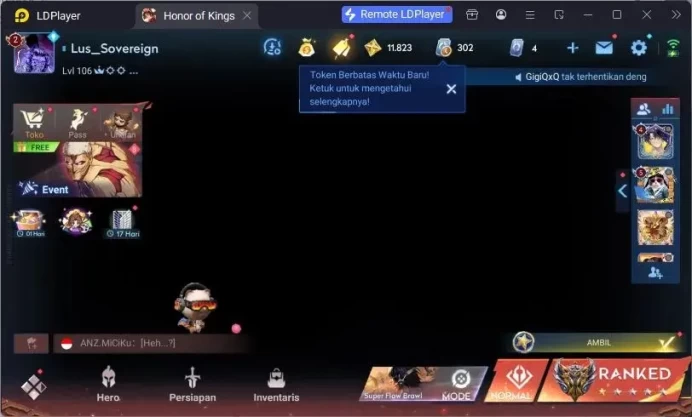 Global Hero111 Skin95 |LNY2024 DaQiao|SaintSaya Dharma|ELUC2024 Allain |Legend SunCe+LiXin|LogLI ETC Check SS HOK332B