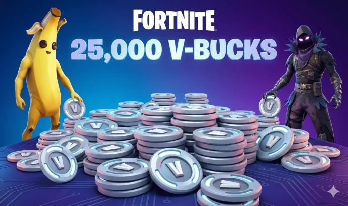 25K Vbucks