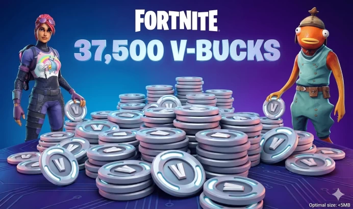 37.5K Vbucks