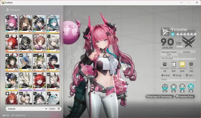 ASIA|Lv 59|5Limited+5Sign|(Yvonne,Gilberta,Tangtang,Laevatain,Zhuang Fangyi)+Sign, EmberP1|MC Female|AKE455B