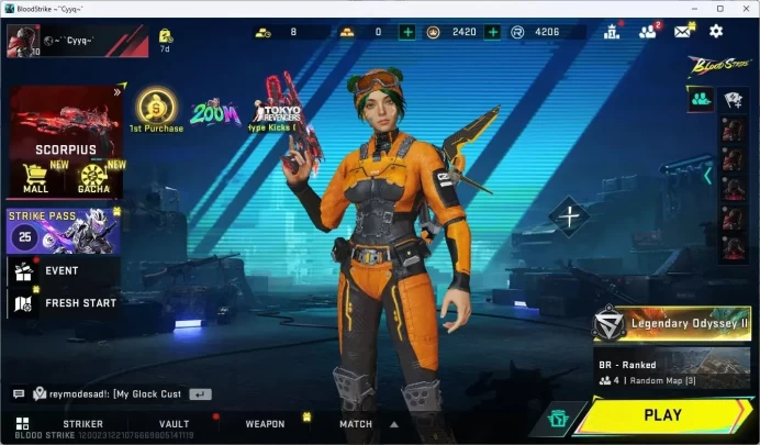 ASIA | Eternal Desert Eagle-Scorpius | 3 Legendary Skins | CEK SS BS754B